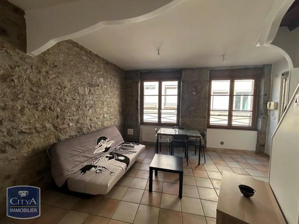 Appartement à louer 1 pièce 27m² Saint-Étienne (42100)