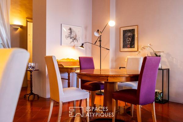 Appartement de caractère dans un bel immeuble ancien avec vue