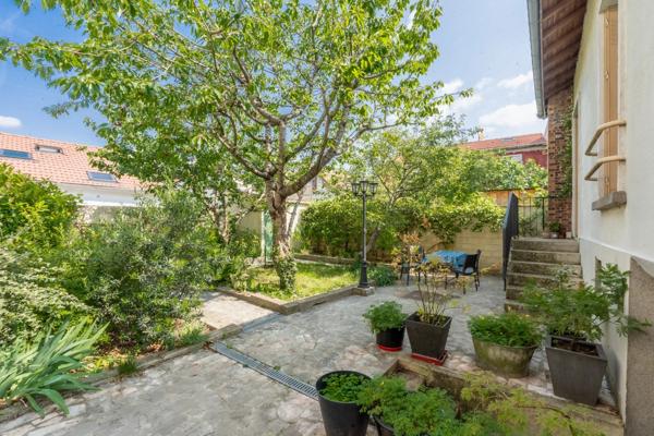 ROMAINVILLE (93230) — MAISON INDIVIDUELLE 5P — 106 m² Carrez — JARDIN 250 m² — GARAGE