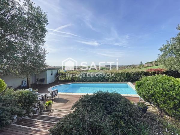 Villa T6 avec vue dégagée coteaux