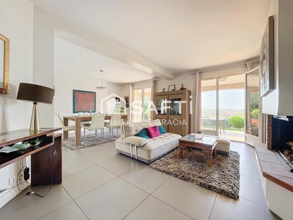 Villa T6 avec vue dégagée coteaux