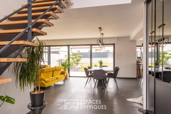 Lumineuse maison d’architecte