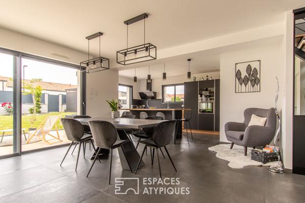 Lumineuse maison d’architecte