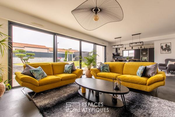 Lumineuse maison d’architecte