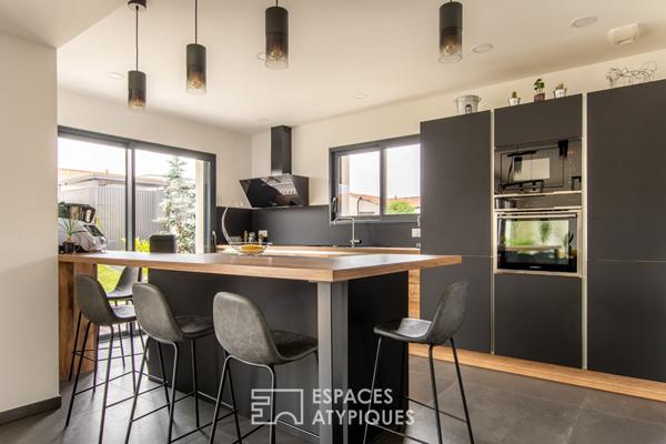 Lumineuse maison d’architecte