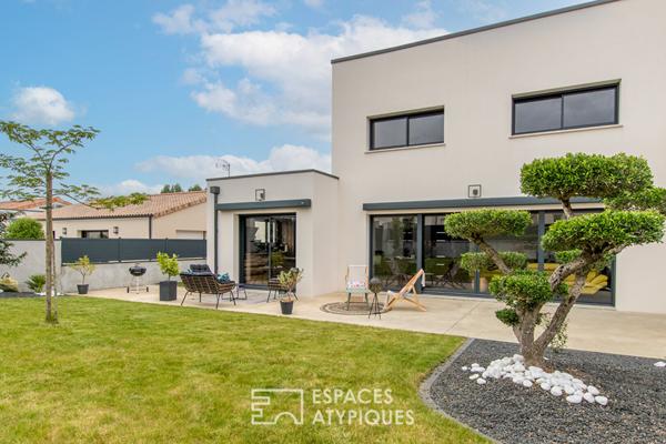 Lumineuse maison d’architecte