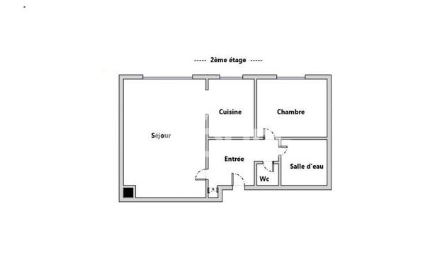 Appartement Paris 12e - 2 pièce(s) 51.36 m2