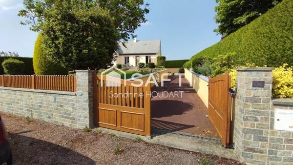 Pavillon de 95m² de plain pied sur sous-sol complet