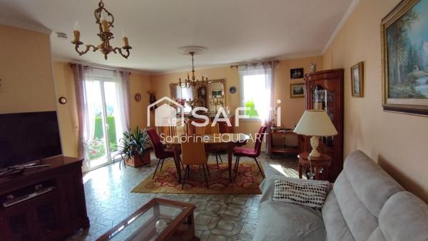 Pavillon de 95m² de plain pied sur sous-sol complet