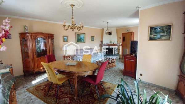 Pavillon de 95m² de plain pied sur sous-sol complet