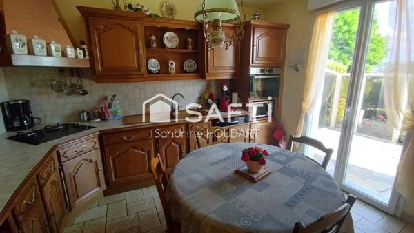 Pavillon de 95m² de plain pied sur sous-sol complet