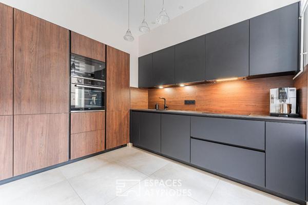 Appartement ancien rénové contemporain entre la Place du maréchal Lyautet et Parc de la Tête d’Or