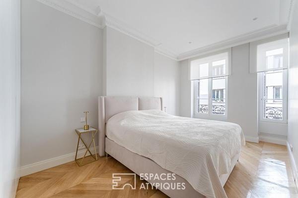 Appartement ancien rénové contemporain entre la Place du maréchal Lyautet et Parc de la Tête d’Or