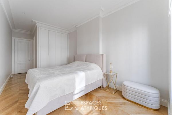 Appartement ancien rénové contemporain entre la Place du maréchal Lyautet et Parc de la Tête d’Or