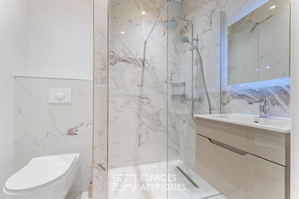 Appartement ancien rénové contemporain entre la Place du maréchal Lyautet et Parc de la Tête d’Or