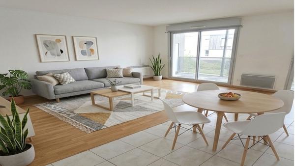 Appartement Nantes 3 pièces 51 m2
