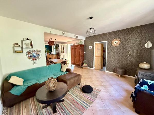 Villa de plain pied en campagne