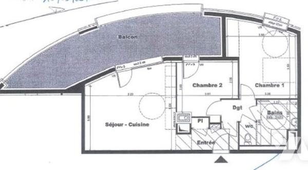 Belle terrasse à Chambéry