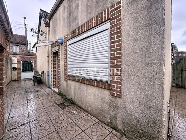Maison semi-individuelle à vendre à Denain (+Garage non-attenant) - Secteur calme - 2 chambres - 55 m² - Prix : 74.950€