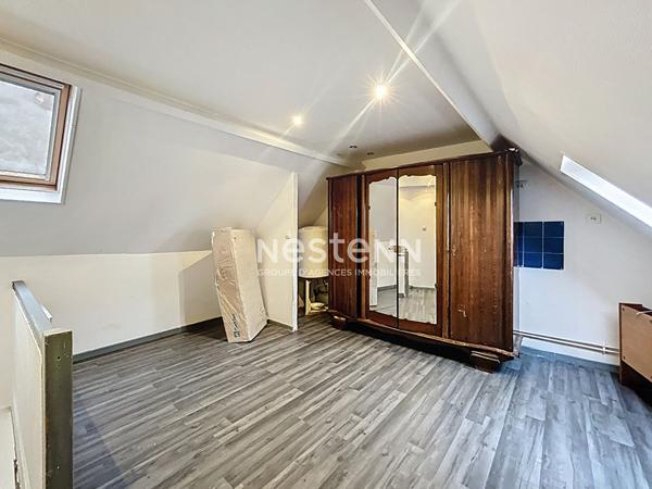 Maison semi-individuelle à vendre à Denain (+Garage non-attenant) - Secteur calme - 2 chambres - 55 m² - Prix : 74.950€