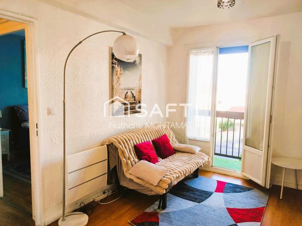 Charmant T2 rénové et meublé, avec balcon et cave