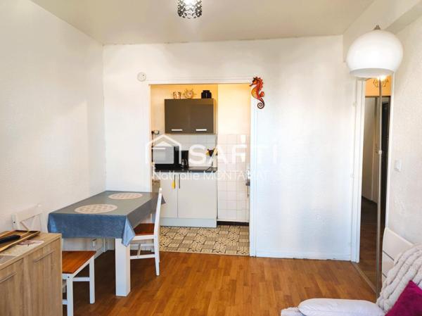 Charmant T2 rénové et meublé, avec balcon et cave