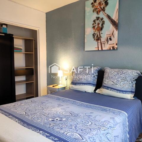 Charmant T2 rénové et meublé, avec balcon et cave