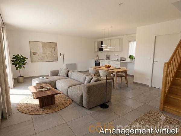 Vente
                Maison81,4 m² - 3 Pièces -
                    MONTLOUIS SUR LOIRE (37270)