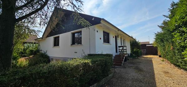 Maison plain pied sur sous-sol complet, 2 chambres et dépendance