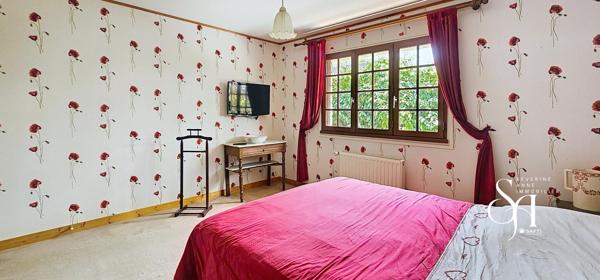 Maison plain pied sur sous-sol complet, 2 chambres et dépendance