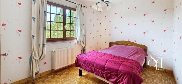 Maison plain pied sur sous-sol complet, 2 chambres et dépendance