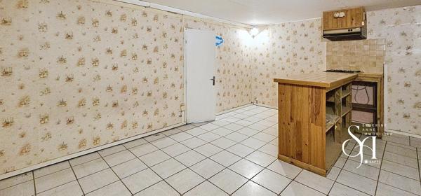 Maison plain pied sur sous-sol complet, 2 chambres et dépendance