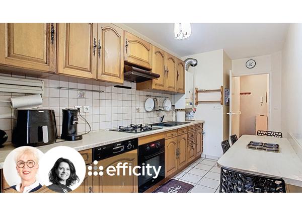 Appartement 3 pièces - 62 m² Exclusivité efficity