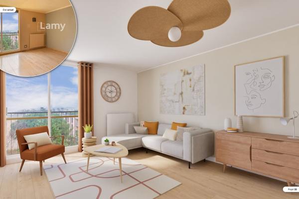 Appartement + cave + parking