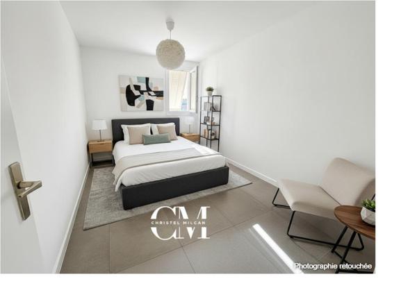 Appartement Bordeaux 4 pièces Fondaudége dernier étage parking cave 69 m2