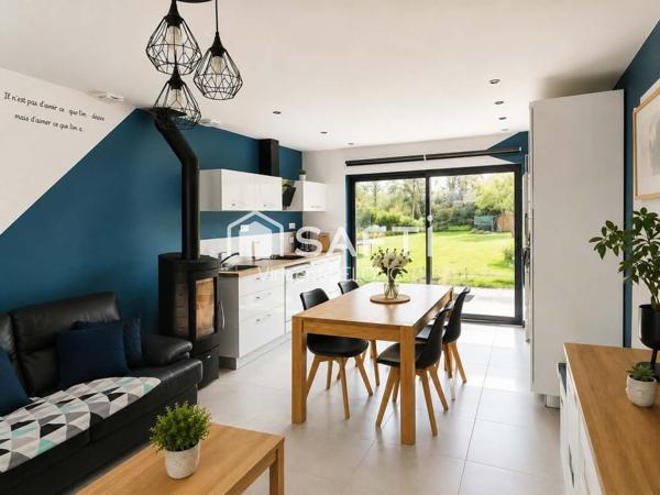 Maison indépendante T4 située à Coulogne complètement rénovée!