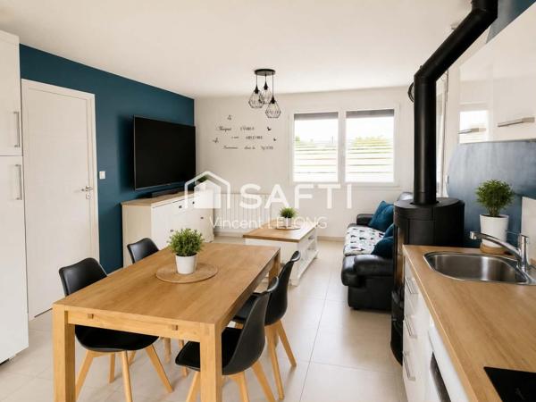 Maison indépendante T4 située à Coulogne complètement rénovée!