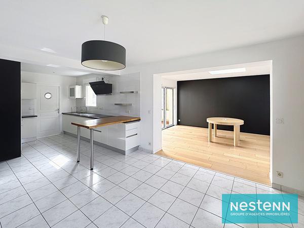 Vente d'une maison vivable de plain pied 4 chambres Quartier Beaulieu à Lamballe