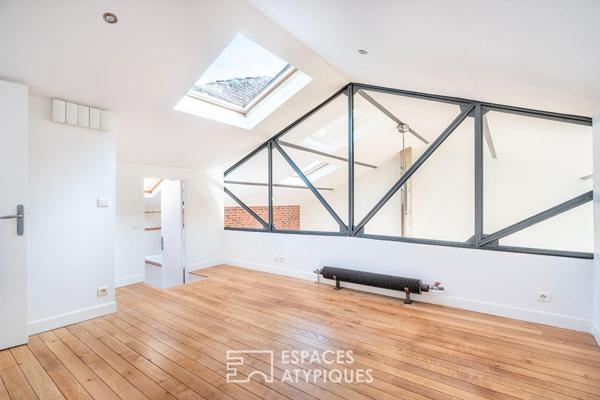Loft avec terrasse dans une ancienne distillerie
