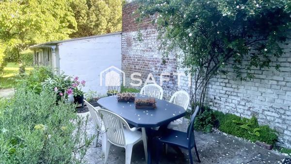 Maison avec jardin et garage