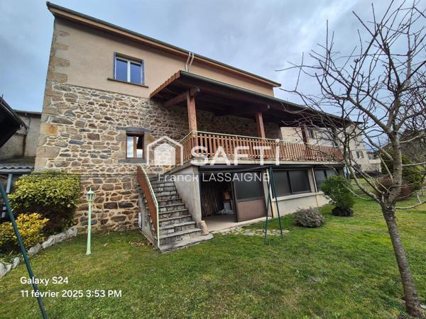 Maison de 196m² 5 chambres avec terrain et garage