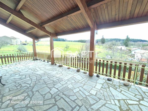 Maison de 196m² 5 chambres avec terrain et garage