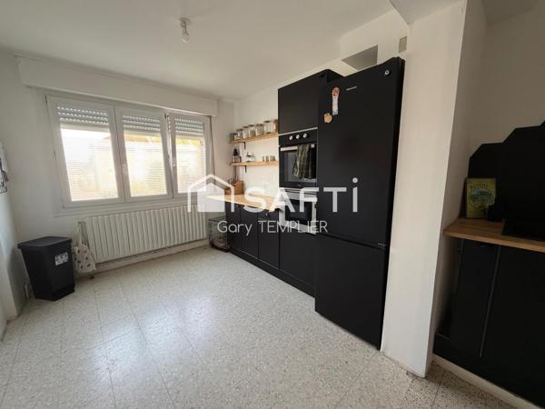 Maison de ville 90 m²-3 chambres Jardin-2 garages