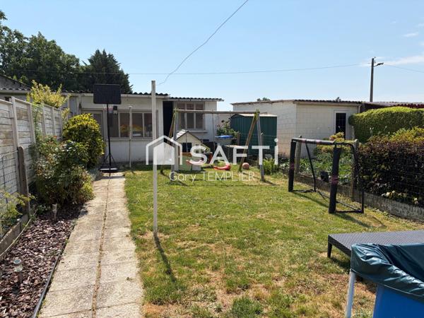 Maison de ville 90 m²-3 chambres Jardin-2 garages