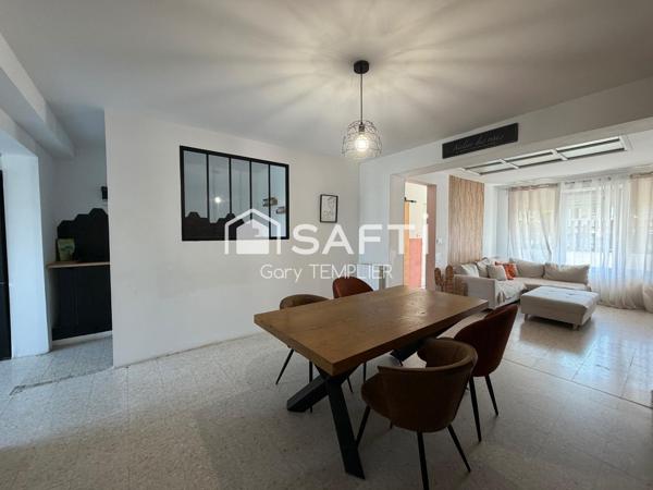 Maison de ville 90 m²-3 chambres Jardin-2 garages