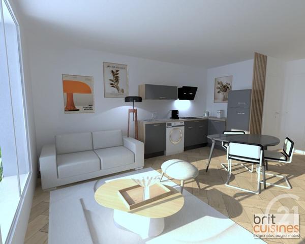 Appartement T2 à vendre  2 pièces - 44,38 m2 BREST - 29