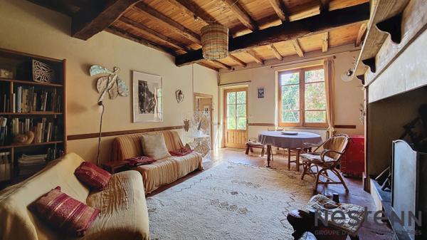 A vendre Ancien corps de ferme rénové composé de deux maisons T6 avec vue imprenable sur les Pyrénées secteur Carbonne !