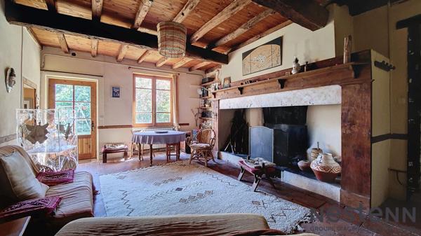 A vendre Ancien corps de ferme rénové composé de deux maisons T6 avec vue imprenable sur les Pyrénées secteur Carbonne !