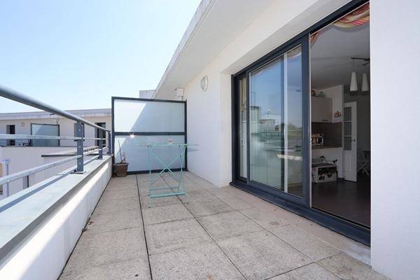 Appartement Saint Nazaire 5 pièces 102.25 m², 4ème et dernier étage, terrasse, balcons, garages et cave