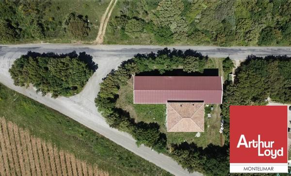 SUD DE MONTÉLIMAR - MALATAVERNE - A LOUER DANS BÂTIMENT INDÉPENDANT - BUREAUX DE 332 M2